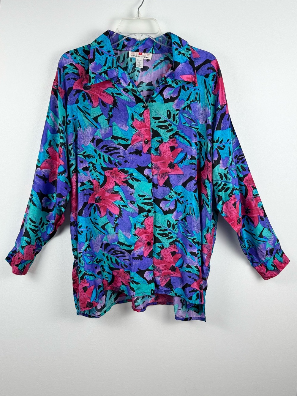 Stunt Collections Silk Blouse 2X - Picture 2 of 15